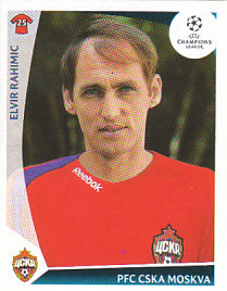 Elvir Rahimic CSKA Moscow samolepka UEFA Champions League 2009/10 #98